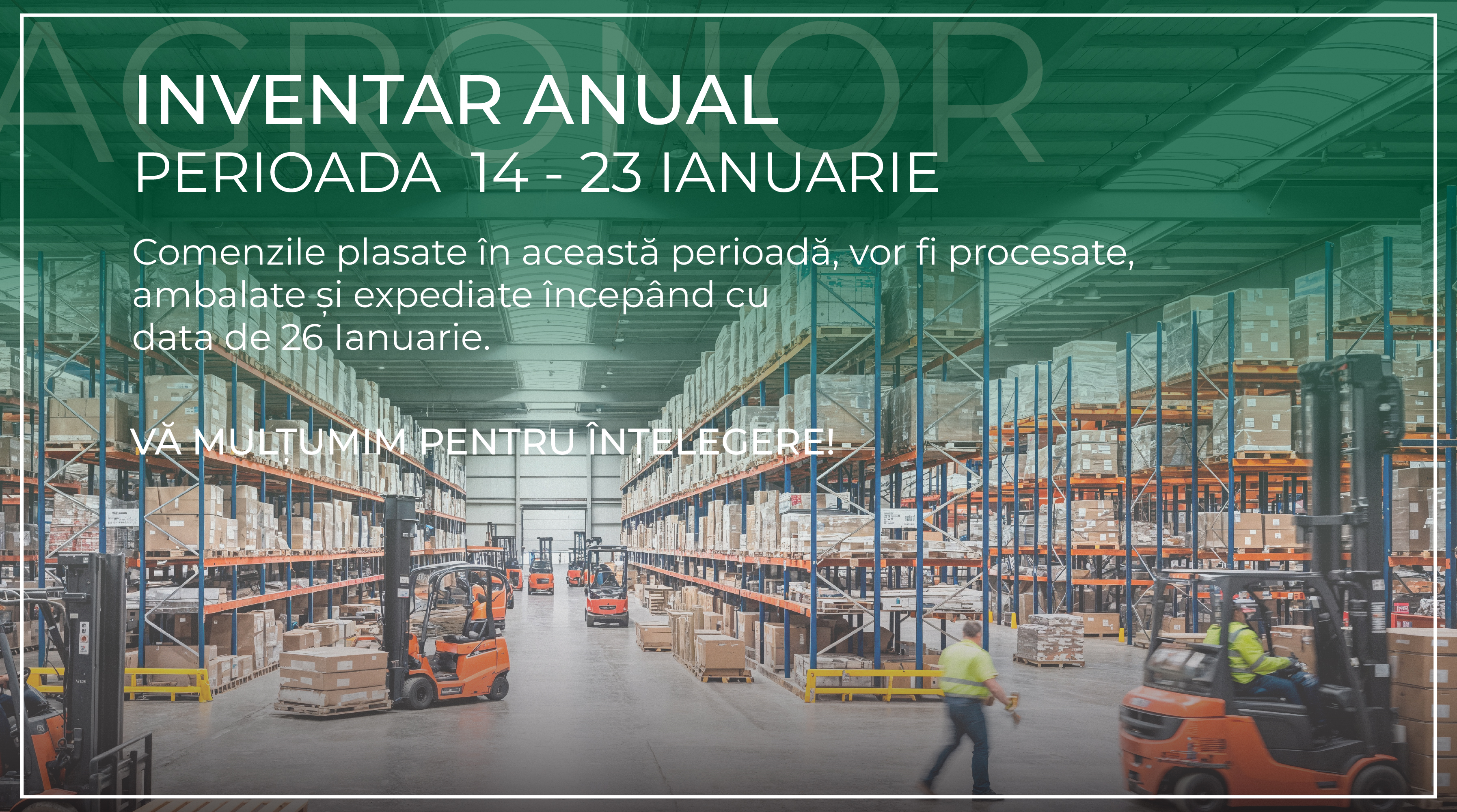 Inventar anual Agronor